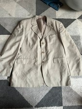 Burton menswear tan suit