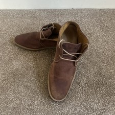 Anatomic Gel Leather Chukka Boot Brown Made from Brazil UK 10 EU 44