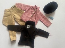 Vintage Sindy Doll Pony Club 1963 Pedigree Outfit, Jacket,shirt,hat, Jodhpurs et