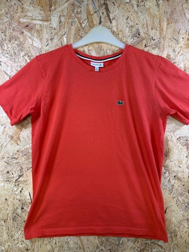 Kids orange lacoste shirt - kids, 14