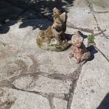 Vintage Fox Garden Ornaments