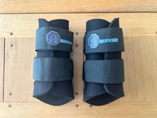 Barnsby Brushing XC Boots, Black, Size Small, Pony