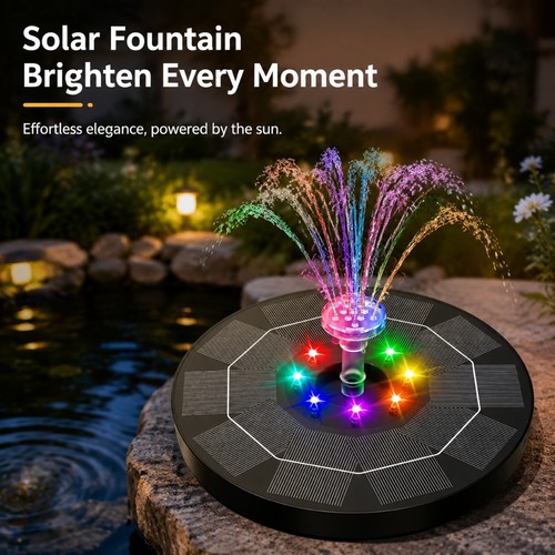 Solar fountain pump floating - pump,