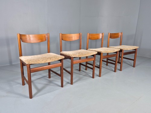 Vintage teak dining - 4, chairs