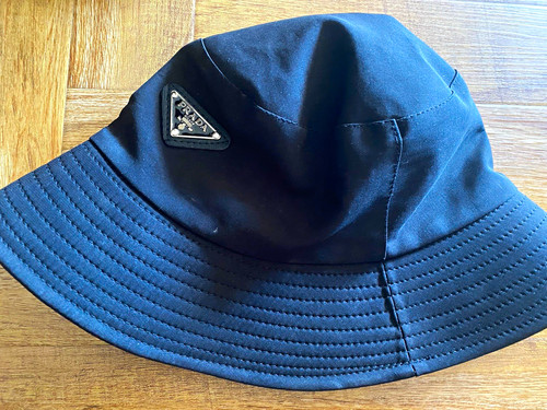 Prada black nylon - nylon, bucket