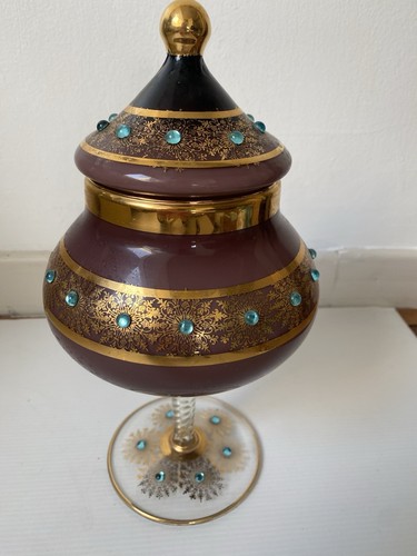 Bohemian glass vase sweet - bohemian,