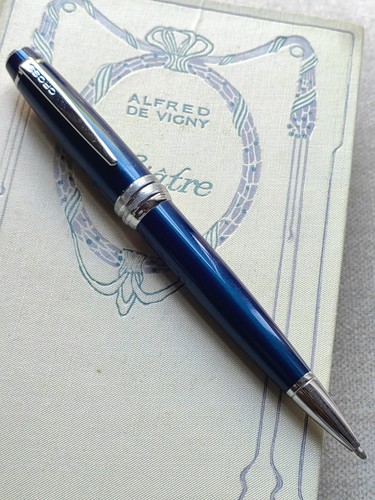 Cross blue lacquer ballpoint - blue,
