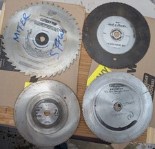 Old Metal Round Saw Blades