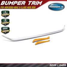 Rear lower chrome bumper - lower,