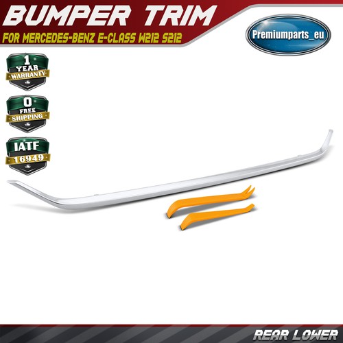 Rear lower chrome bumper - rear,