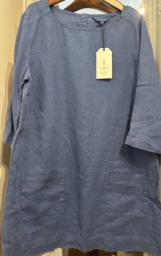 Seasalt linen oceanfront tunic - oceanfront,