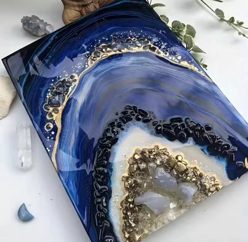 Extra large resin table - resin, mold