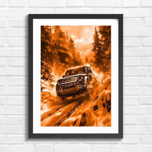 Black off road - road, in