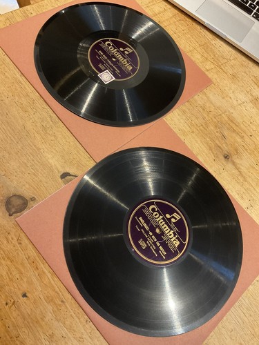 Pair 78rpm records william - pair, records,