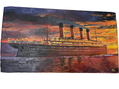 Titanic last sunset print - titanic, of