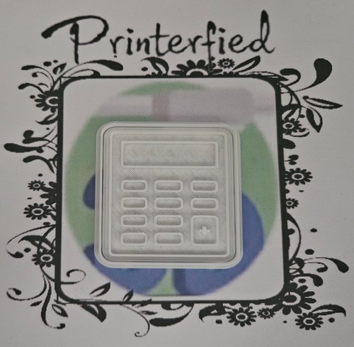 Calculator cookie press - calculator,