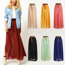 Women Pleated Fold Over High