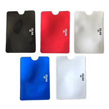 5 x RFID Card Sleeve Wallet