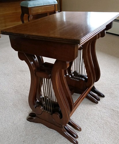 Vintage 1970s mahogany nest - 1970s, of