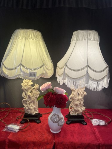Pair vintage santini table - santini,