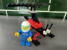 LEGO 2849 Helicopter (Gyrocopter) – Octan Pilot – 1997 Town —No Box/instructions