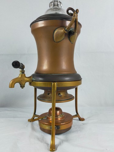 Antique copper coffee - copper, brass