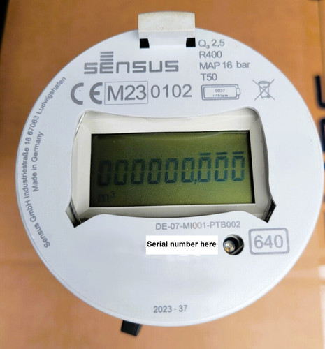 Sensus water meter concentric - sensus,