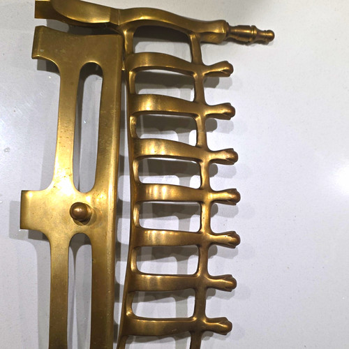 Heavy brass finish gold metal - heavy,