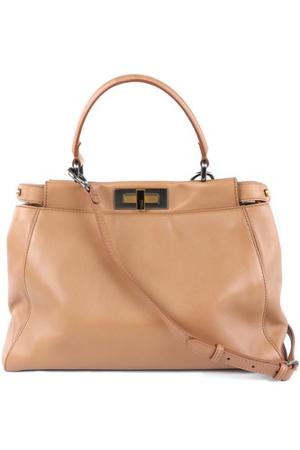 Fendi brown peekaboo medium - peekaboo,