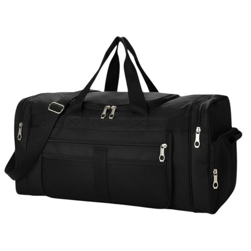 Extra large black duffle - black,