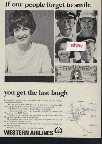 Western airlines 1967 our - western,