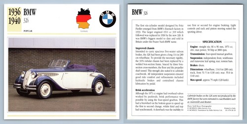 Bmw 326 1936 40 - 326, popular