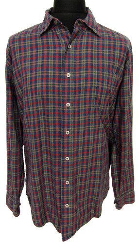 American apparel flannel long - american,