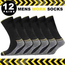 12 Pairs Mens Diabetic Work