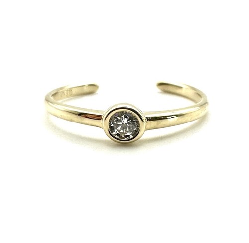9ct gold toe - toe, ring