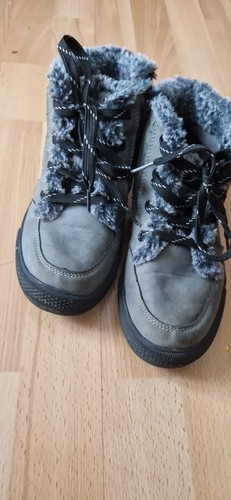 Boy grey winter - boots, size