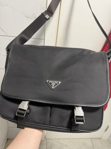 Prada nylon shoulder bag - prada, re-nylon