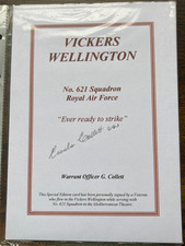 WW2 RAF W/O G Collett 621 sqn