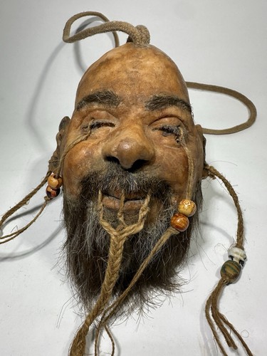 Custom shrunken head tiki - custom, one