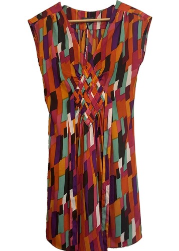 Colour block geometric midi - colour,