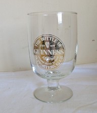 Guinness Glass Goblet - The Bottle of Guinness Supporters Club Bar Man Cave Pub