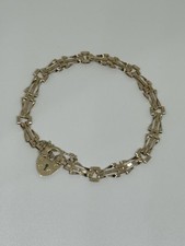 9ct Solid Gold Padlock