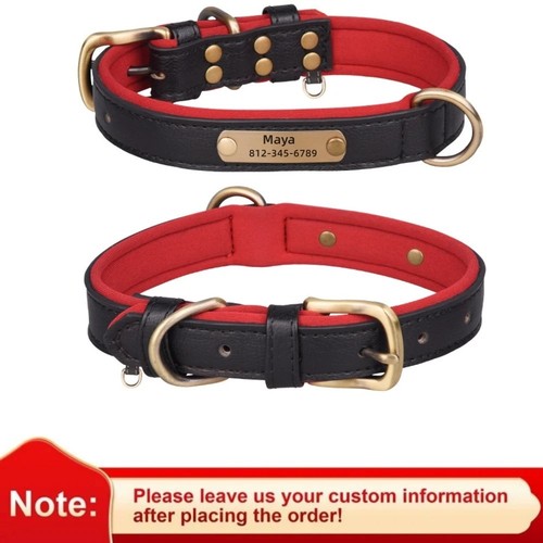 Soft leather collar - soft,