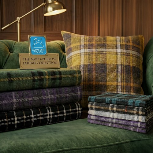 Tartan upholstery fabric - tartan,