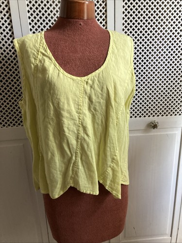 Sahara linen vest - sahara, top,
