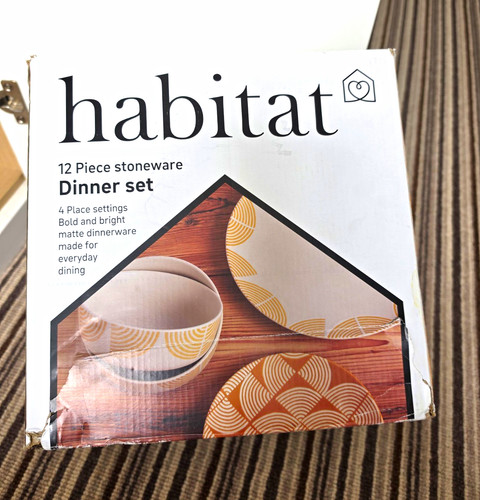 Habitat stoneware dinner set - dinner,