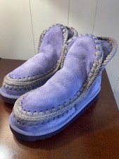 Mou Eskimo Boots Size 8 Purple
