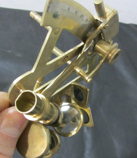 sextant brass marine naval