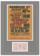 Jimi hendrix concert poster - hendrix,