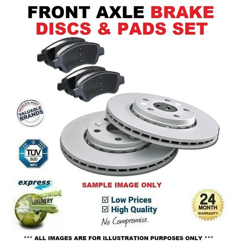 Front axle brake discs - +,